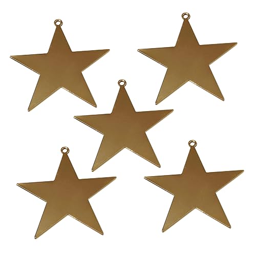 ARTIBETTER 5 Stück Legierung Galvanisch Pentagramm Schmuck Fünfzackiger Stern Ohrring Zubehör Schmuckherstellung Anhänger DIY Schmuckherstellung Zubehör Pentagramm ARTIBETTER 5 Stück Legierung Galvanisch Pentagramm Schmuck Fünfzackiger Stern Ohrring Zubehör Schmuckherstellung Anhänger DIY Schmuckherstellung Zubehör Pentagramm von Artibetter