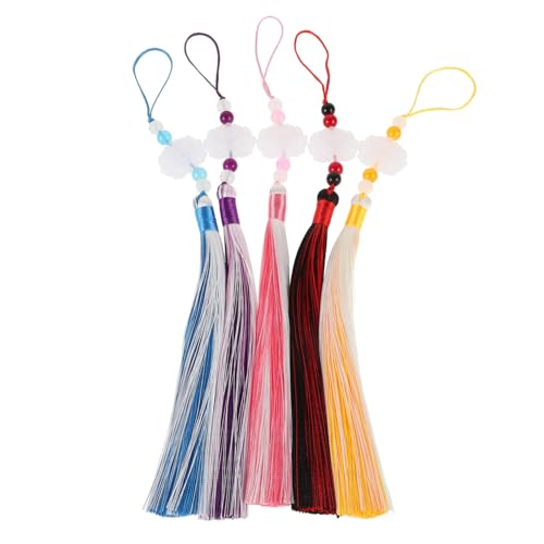 ARTIBETTER 5 Stück Lotus Anhänger Vintage Hanfu Taillenquaste Chinesisches Quasten Accessoire Ethnisches Quasten Ornament Orientalische Taillenquaste Chinesischer Quasten ARTIBETTER 5 Stück Lotus Anhänger Vintage Hanfu Taillenquaste Chinesisches Quasten Accessoire Ethnisches Quasten Ornament Orientalische Taillenquaste Chinesischer Quasten von Artibetter