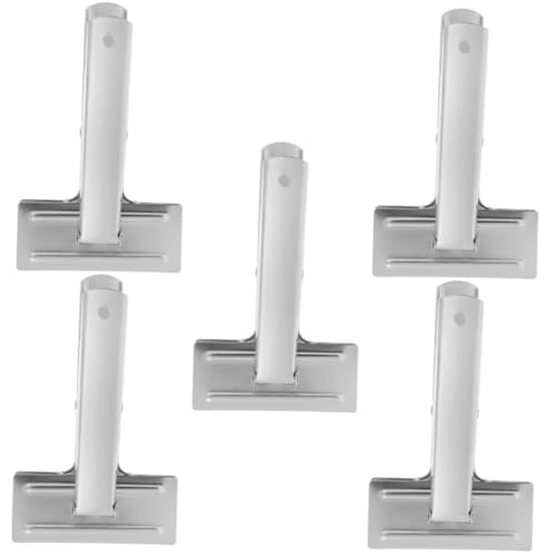 ARTIBETTER 5 Stück Mess-Nähclip Jumbo Material Stoff Nähen Stich groß Quiltclip Clip zum Quilten von Kleidungsstücken praktischer Saumclip Quiltvorräte Rostfreier Stahl Silver von Artibetter