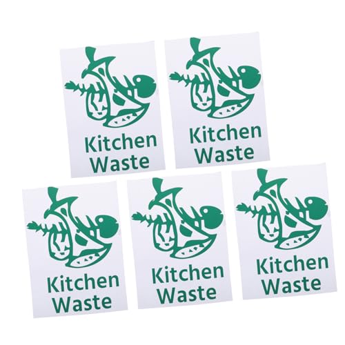 ARTIBETTER 5 Stück Mülltonnen Aufkleber für Abfalltrennung Selbstklebend Wasserfest Ablösbar für Restmüll Biomüll Recycling Praktische Sortieretiketten für Glatte Oberflächen ARTIBETTER 5 Stück Mülltonnen Aufkleber für Abfalltrennung Selbstklebend Wasserfest Ablösbar für Restmüll Biomüll Recycling Praktische Sortieretiketten für Glatte Oberflächen von Artibetter