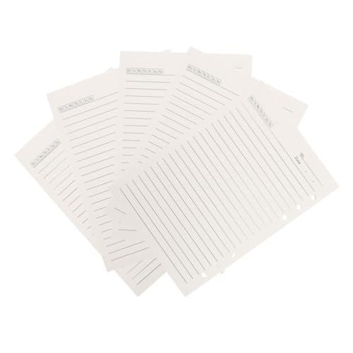 ARTIBETTER 5 Stück Nachfüllpapier Liniert Pack Lose Ersatz Füller Papiere Für Ringbuch Notizbuch Tagebuch Schreiben Zeichnen ARTIBETTER 5 Stück Nachfüllpapier Liniert Pack Lose Ersatz Füller Papiere Für Ringbuch Notizbuch Tagebuch Schreiben Zeichnen von Artibetter