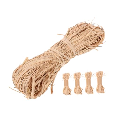 ARTIBETTER 5 Stück Natürliches Raffia-band Robustes Bastband für Kranzherstellung Dekoratives Bastseil zum Basteln Blumensträußebindung Rustikale Geschenkverpackung Vielseitiges Diy-dekor ARTIBETTER 5 Stück Natürliches Raffia-band Robustes Bastband für Kranzherstellung Dekoratives Bastseil zum Basteln Blumensträußebindung Rustikale Geschenkverpackung Vielseitiges Diy-dekor von Artibetter