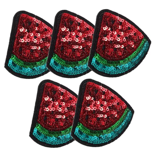 ARTIBETTER 5 Stück Obst Aufnäher Zum Aufbügeln Stickerei Wassermelonen Applikation Jacke Hemd DIY Aufkleber Wassermelonenscheiben Aufnäher Künstliche Früchte Zur Dekoration Cartoon ARTIBETTER 5 Stück Obst Aufnäher Zum Aufbügeln Stickerei Wassermelonen Applikation Jacke Hemd DIY Aufkleber Wassermelonenscheiben Aufnäher Künstliche Früchte Zur Dekoration Cartoon von Artibetter