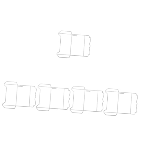 ARTIBETTER 5 Stück Schimmel schneiden Briefumschlagstanzungen Umschläge Papier Scrapbooking Cutter Party-Stanzformen Stanzformen für zu Hause Kohlenstoffstahl Silver von Artibetter