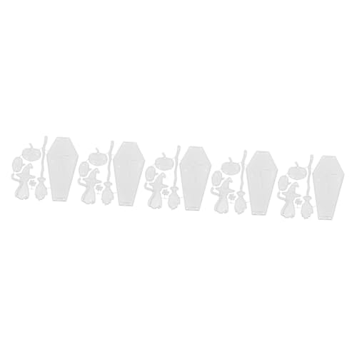 ARTIBETTER 5 Stück Schneidwerkzeug halloween pumpkin halloweenkürbis bastelmaterial für Vorlage für Kürbisschablonen Dekorationen Stanzteile aus Metall einfaches Design Stanzformen von Artibetter