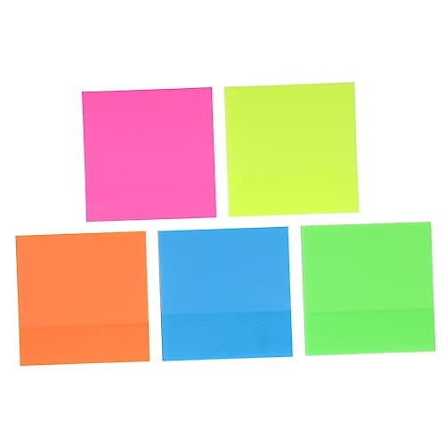 ARTIBETTER 5 Stück Teiliges Bunte Selbstklebende Notizzettel für Schule Büro und Zuhause Multifunktionale Memo Sticker für To Do Listen und Erinnerungen ARTIBETTER 5 Stück Teiliges Bunte Selbstklebende Notizzettel für Schule Büro und Zuhause Multifunktionale Memo Sticker für To Do Listen und Erinnerungen von Artibetter