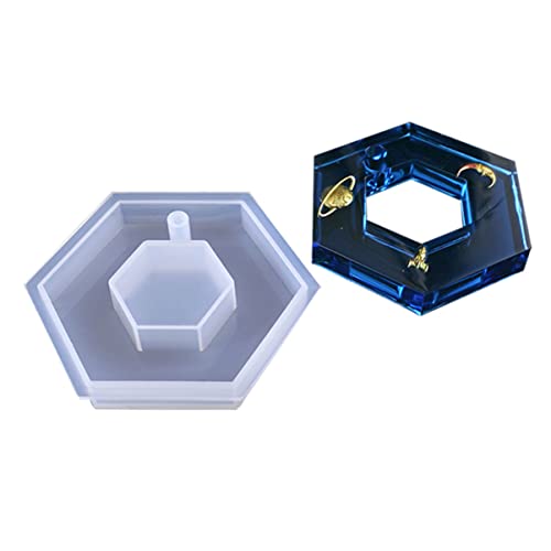 ARTIBETTER 5 Stück Teiliges Diy Silikon Schmuck Gießform Kreative Kristall Epoxidharz Formen für Handgemachte Ornamente und Schmuckherstellung für Bastelprojekte und von Artibetter