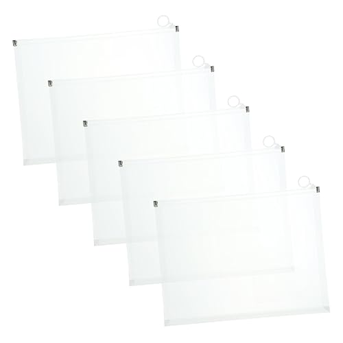 ARTIBETTER 5 Stück Teiliges Dokumentenablage Transparente Kunststofftaschen für Bürobedarf zur Sicheren Aufbewahrung von Rechnungen Quittungen und Wichtigen Unterlagen ARTIBETTER 5 Stück Teiliges Dokumentenablage Transparente Kunststofftaschen für Bürobedarf zur Sicheren Aufbewahrung von Rechnungen Quittungen und Wichtigen Unterlagen von Artibetter