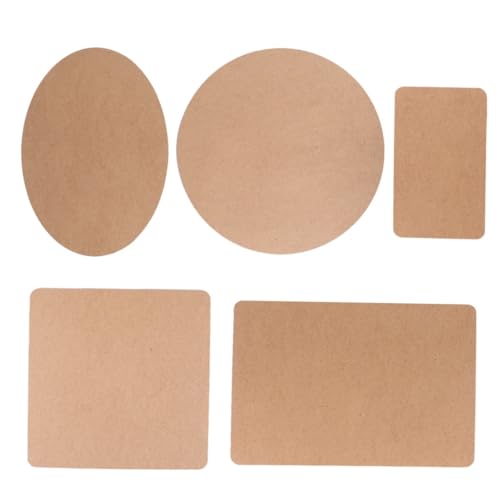 ARTIBETTER 5 Stück Teiliges Holz Modellbau Basisplatten Hochdichte DIY Bastelunterlagen Rutschfest Langlebig und Sicher Verschiedene Große Formen für Kreativen Basteln ARTIBETTER 5 Stück Teiliges Holz Modellbau Basisplatten Hochdichte DIY Bastelunterlagen Rutschfest Langlebig und Sicher Verschiedene Große Formen für Kreativen Basteln von Artibetter