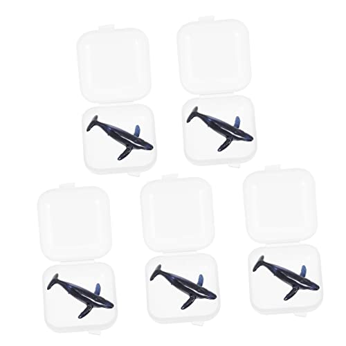 ARTIBETTER 5 Stück Teiliges Mini Wal Modelle Lebensmittelechtem Silikon Diy Epoxidharz Füllmaterial für Detailreiche Miniatur Walfiguren für Bastelprojekte ARTIBETTER 5 Stück Teiliges Mini Wal Modelle Lebensmittelechtem Silikon Diy Epoxidharz Füllmaterial für Detailreiche Miniatur Walfiguren für Bastelprojekte von Artibetter