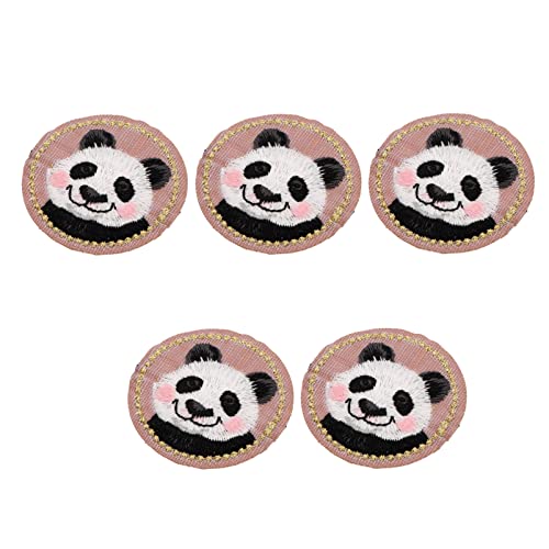 ARTIBETTER 5 Stück Teiliges Niedliche Panda Stoffaufnäher DIY Kleidung Patch zum Aufbügeln oder Nähen für Reparaturen und Dekoration Sicher für Haut ARTIBETTER 5 Stück Teiliges Niedliche Panda Stoffaufnäher DIY Kleidung Patch zum Aufbügeln oder Nähen für Reparaturen und Dekoration Sicher für Haut von Artibetter