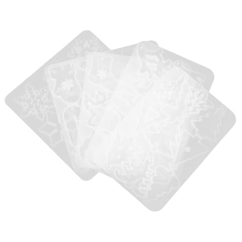 ARTIBETTER 5 Stück Teiliges Silikonform Set für Weihnachts Ohranhänger Diy Schmuck Gießformen Strapazierfähigem Silikon für Harz Weihnachtsdekorationen und Anhänger ARTIBETTER 5 Stück Teiliges Silikonform Set für Weihnachts Ohranhänger Diy Schmuck Gießformen Strapazierfähigem Silikon für Harz Weihnachtsdekorationen und Anhänger von Artibetter