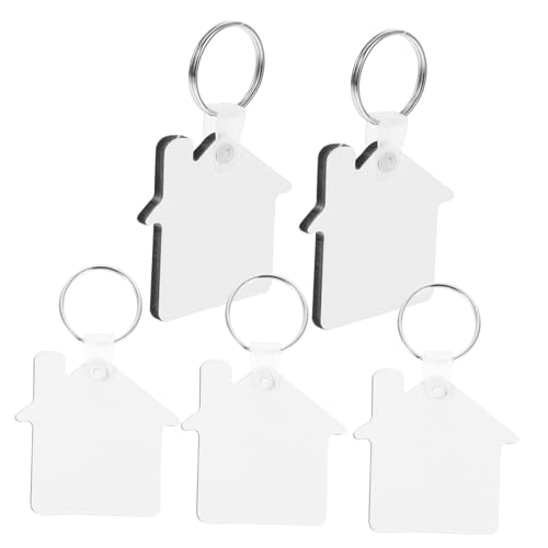 ARTIBETTER 5 Stück Teiliges Sublimations schlüsselanhänger Multifunktionale DIY Blanko Schlüsselringe für Wärmeübertragung Personalisierbare Anhänger zum Basteln und Schmuckherstellung ARTIBETTER 5 Stück Teiliges Sublimations schlüsselanhänger Multifunktionale DIY Blanko Schlüsselringe für Wärmeübertragung Personalisierbare Anhänger zum Basteln und Schmuckherstellung von Artibetter