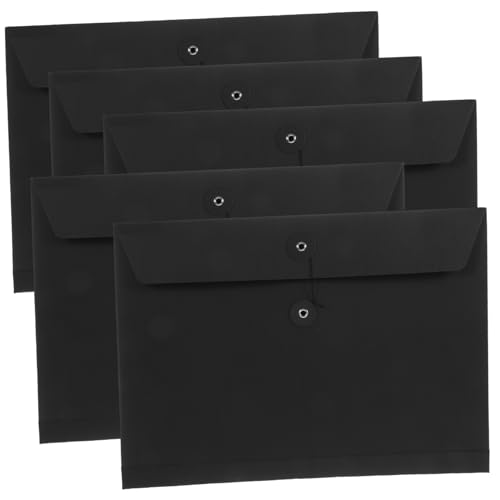 ARTIBETTER 5 Stück Tüte Aus Kraftpapier Schule Unterlagen Organisatoren Aktenumschläge Aus Papier Organizer Für Papierdokumente Wasserdichtes Dokumenthalter Dokumentenmappen Dateiordner Black ARTIBETTER 5 Stück Tüte Aus Kraftpapier Schule Unterlagen Organisatoren Aktenumschläge Aus Papier Organizer Für Papierdokumente Wasserdichtes Dokumenthalter Dokumentenmappen Dateiordner Black von Artibetter