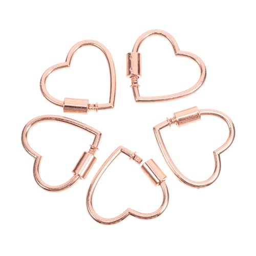 ARTIBETTER 5 Stück Zubehör Verbinder Herz Halskette Magnetische Schmuckverschlüsse Herz Schlüsselanhänger Karabiner Halskette Silberfarben Herzförmiger Schlüsselanhänger Halsketten ARTIBETTER 5 Stück Zubehör Verbinder Herz Halskette Magnetische Schmuckverschlüsse Herz Schlüsselanhänger Karabiner Halskette Silberfarben Herzförmiger Schlüsselanhänger Halsketten von Artibetter