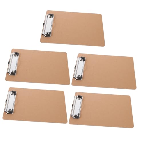 ARTIBETTER 5 Stück Zwischenablage das Büro Abdeckung Organisation Platte falten Clipboard Massen-Klemmbretter Klemmbrett mit Papieraufbewahrung Büro-Klemmbrett kleine Klemmbrettklammern Eisen ARTIBETTER 5 Stück Zwischenablage das Büro Abdeckung Organisation Platte falten Clipboard Massen-Klemmbretter Klemmbrett mit Papieraufbewahrung Büro-Klemmbrett kleine Klemmbrettklammern Eisen von Artibetter