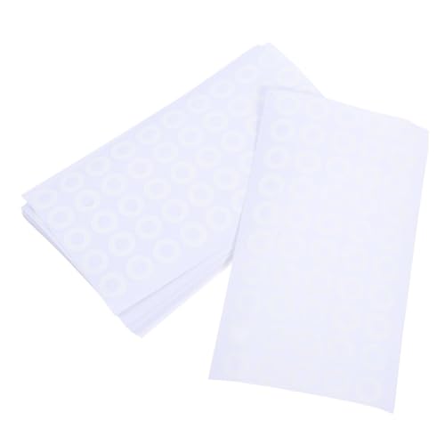 ARTIBETTER 50 Blatt PVC Lochverstärker Aufkleber Selbstklebend Rund Lochschutz Etiketten für Schnellhefter Papier Schulbüro Zuhause Weiß Langlebig Widerstandsfähig ARTIBETTER 50 Blatt PVC Lochverstärker Aufkleber Selbstklebend Rund Lochschutz Etiketten für Schnellhefter Papier Schulbüro Zuhause Weiß Langlebig Widerstandsfähig von Artibetter