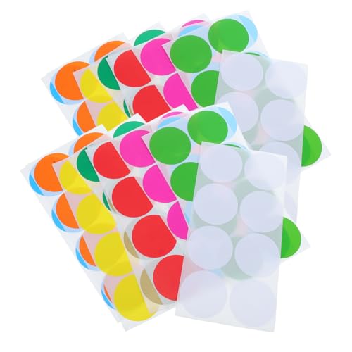 ARTIBETTER 50 Blatt Selbstklebende Farbige Etiketten für Flaschen Verpackungen und Organisieren im Büro Zuhause und Schule ARTIBETTER 50 Blatt Selbstklebende Farbige Etiketten für Flaschen Verpackungen und Organisieren im Büro Zuhause und Schule von Artibetter
