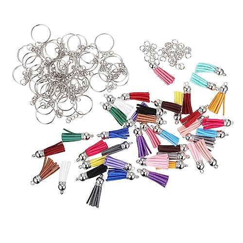 ARTIBETTER 50 Sätze Diy Quasten Schlüsselanhänger Teiliges PU Tassel Material für Kreative Schmuckherstellung Schlüsselringe und Kleine Ringe für Handwerksprojekte und ARTIBETTER 50 Sätze Diy Quasten Schlüsselanhänger Teiliges PU Tassel Material für Kreative Schmuckherstellung Schlüsselringe und Kleine Ringe für Handwerksprojekte und von Artibetter