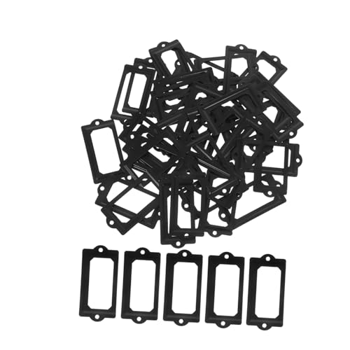 ARTIBETTER 50 Sätze Teiliges Metall Etikettenhalter Antik Vintage Schubladenrahmen mit Schrauben für Büro Aktenschrank Organisation Langlebig Klassische Aufbewahrungslösung ARTIBETTER 50 Sätze Teiliges Metall Etikettenhalter Antik Vintage Schubladenrahmen mit Schrauben für Büro Aktenschrank Organisation Langlebig Klassische Aufbewahrungslösung von Artibetter