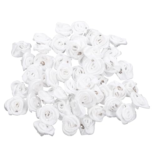 ARTIBETTER 50 Stück Band Rosenknospen Kopfschmuck Aus Blumen Herstellen Heiraten Simulieren Kostümherstellung Von Blumenanhängern Multifunktions-stoffrosen Mini Klein Polyester Weiß ARTIBETTER 50 Stück Band Rosenknospen Kopfschmuck Aus Blumen Herstellen Heiraten Simulieren Kostümherstellung Von Blumenanhängern Multifunktions-stoffrosen Mini Klein Polyester Weiß von Artibetter