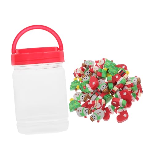 ARTIBETTER 50 Stück Eraser Im Weihnachtsstil Dekoration Weihnachten Radiergummi Schneeradierer ARTIBETTER 50 Stück Eraser Im Weihnachtsstil Dekoration Weihnachten Radiergummi Schneeradierer von Artibetter