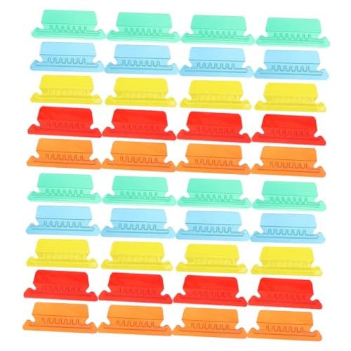 ARTIBETTER 50 Stück Farbetikett -Indexfilm hängende Akten bunt Veranstalter Registerkarten für Dateiidentifikationsordner Hängeregistraturlaschen und -einsätze Plastik von Artibetter