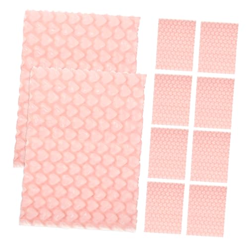 ARTIBETTER 50 Stück Herz Luftpolstertaschen Extra Dicke Stoßdämpfende Versandtaschen Wiederverwendbare Bubble Mailer für Verpackung Versand und Umzug Vielseitige Polstertaschen von Artibetter