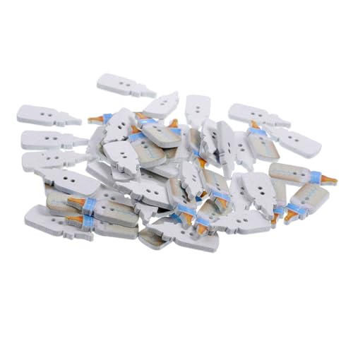 ARTIBETTER 50 Stück Knöpfe in Form einer Babyflasche Nähen Tasten Mini Knopf für Kleidung handgefertigter Holzknopf runder Nähknopf runde Bastelknöpfe Knopf für DIY-Kleidung Kleiderknopf ARTIBETTER 50 Stück Knöpfe in Form einer Babyflasche Nähen Tasten Mini Knopf für Kleidung handgefertigter Holzknopf runder Nähknopf runde Bastelknöpfe Knopf für DIY-Kleidung Kleiderknopf von Artibetter