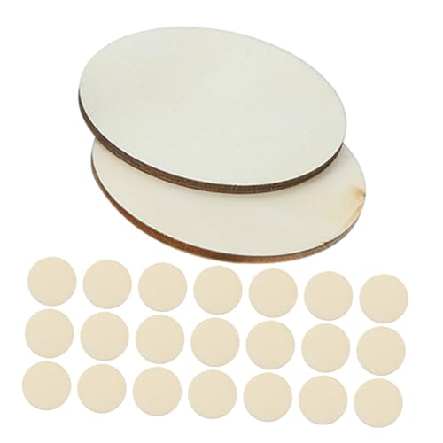 ARTIBETTER 50 Stück Naturbelassene Holzscheiben Rund Holzplättchen Basteln DIY Holzscheiben für Dekoration Handwerk Malen Holzkreise zum Gestalten und Kunstprojekte ARTIBETTER 50 Stück Naturbelassene Holzscheiben Rund Holzplättchen Basteln DIY Holzscheiben für Dekoration Handwerk Malen Holzkreise zum Gestalten und Kunstprojekte von Artibetter