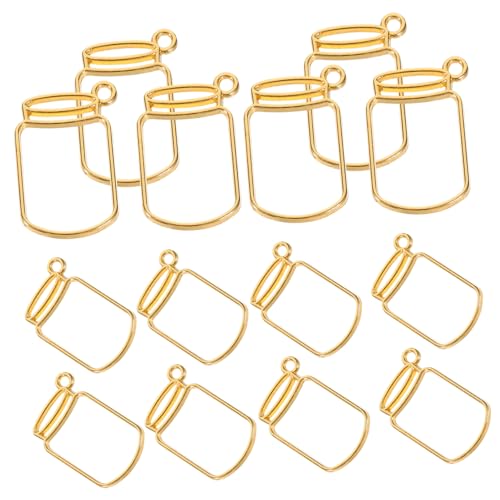 ARTIBETTER 50 Stück Offene Bezel Anhänger DIY Schmuck Rahmen für Armbänder und Ohrringe für Resin und Epoxidharz Bastelprojekte von Artibetter