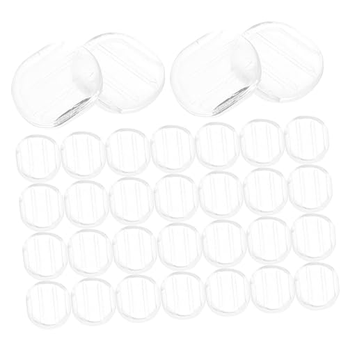 ARTIBETTER 50 Stück Ohrstöpsel Ohrringe Piercing Ohrstecker zurück Verschluss-Ohrstecker Ohrringzubehör Ohrringverschluss Ohrringrückersatz Ohrringe Zubehör Kieselgel von Artibetter