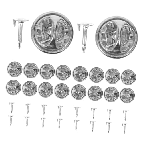 ARTIBETTER 50 Stück Pin Rückseiten Anstecknadeln Sicherheitsverschlüsse Broschen Zubehör DIY Kompakte und Praktische Design für Effektives Basteln und Schmuckherstellung ARTIBETTER 50 Stück Pin Rückseiten Anstecknadeln Sicherheitsverschlüsse Broschen Zubehör DIY Kompakte und Praktische Design für Effektives Basteln und Schmuckherstellung von Artibetter