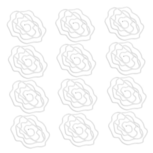 ARTIBETTER 50 Stück Rosengeformte Büroklammern Kreative Lesezeichen für Dokumente Planner und Notizen für Bürobedarf Schule Hochzeiten und Dekoration ARTIBETTER 50 Stück Rosengeformte Büroklammern Kreative Lesezeichen für Dokumente Planner und Notizen für Bürobedarf Schule Hochzeiten und Dekoration von Artibetter