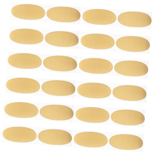 ARTIBETTER 50 Stück Rubbelkarten-Aufkleber Aufkleber Beschriftungen Rubbelaufkleber farbig Rubbelbeschichtungsaufkleber Rubbelkartenpreise Etiketten abkratzen Papier Golden von Artibetter