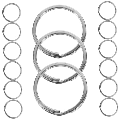 ARTIBETTER 50 Stück Schlüsselringe aus Flache Runde Schlüsselanhänger Robuste DIY Schlüsselanhänger Ringe Vielseitig für Schlüssel USB Sticks Flaschenöffner ARTIBETTER 50 Stück Schlüsselringe aus Flache Runde Schlüsselanhänger Robuste DIY Schlüsselanhänger Ringe Vielseitig für Schlüssel USB Sticks Flaschenöffner von Artibetter