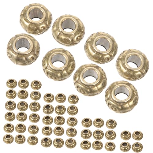 ARTIBETTER 50 Stück Spacer Perlen für Armbänder und Schmuckherstellung für Diy Projekte und Bastelbedarf von Artibetter