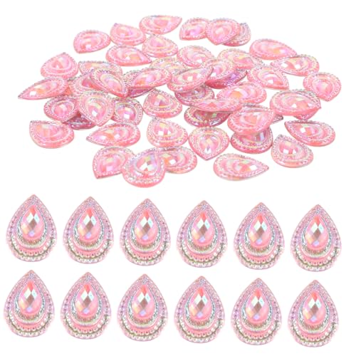 ARTIBETTER 50 Stück Strassverzierungen für Tränen Verzerrungen flache Reize Form nähen Kunststeine Flatback-Perlen Strassdekor Strass-Strasssteine mit flacher Rückseite, Masse Plastik Rosa ARTIBETTER 50 Stück Strassverzierungen für Tränen Verzerrungen flache Reize Form nähen Kunststeine Flatback-Perlen Strassdekor Strass-Strasssteine mit flacher Rückseite, Masse Plastik Rosa von Artibetter