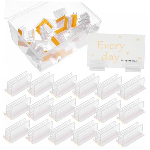 ARTIBETTER 50 Stück Teiliges Acryl Etikettenhalter Stabile Retail Display Clips Vielseitig für Supermarkt Büro und Lager als Preisschild Halter Handlich Praktisch Einfache Befestigung ARTIBETTER 50 Stück Teiliges Acryl Etikettenhalter Stabile Retail Display Clips Vielseitig für Supermarkt Büro und Lager als Preisschild Halter Handlich Praktisch Einfache Befestigung von Artibetter