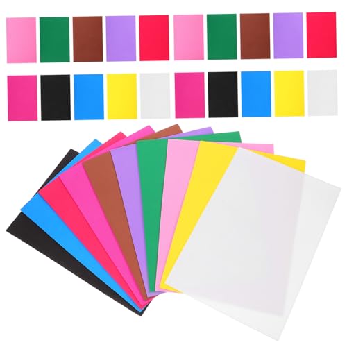ARTIBETTER 50 Stück Teiliges Buntes Papier Dicke DIY Bastelblätter ohne Kleber Multifunktionale Handarbeitsmaterialien für Scrapbooking Origami Partydekoration und Kreative Bastelprojekte von Artibetter