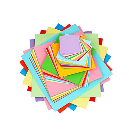 ARTIBETTER 500 Blatt Origami Papier mit Doppelseitig für Bastelprojekte für Fördert die Fingerfertigkeit und Interaktion von Artibetter