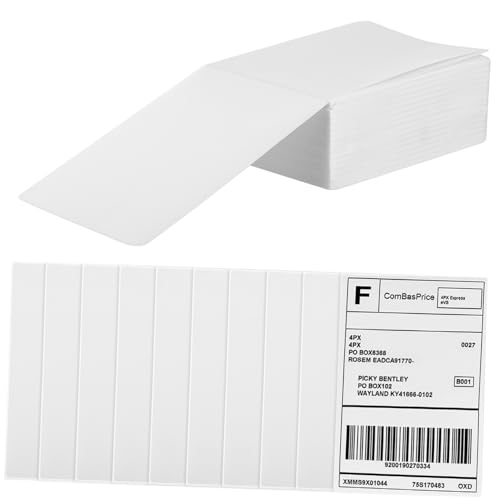 ARTIBETTER 500 Stück Aufkleberpapier büromaterial etikettenpapier Papieretikett direkte thermische Versandetiketten 4x6 Thermoetiketten Schote Namensetiketten Aufkleber Express-Thermoetikett von Artibetter