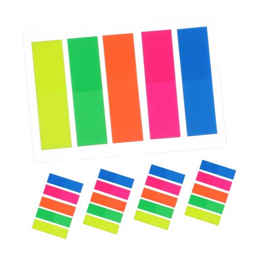 ARTIBETTER 500 Stück Bunte Selbstklebende Notizblöcke Wiederverwendbare Notizblöcke Haftnotizen Zum Kommentieren Von Büchern ARTIBETTER 500 Stück Bunte Selbstklebende Notizblöcke Wiederverwendbare Notizblöcke Haftnotizen Zum Kommentieren Von Büchern von Artibetter