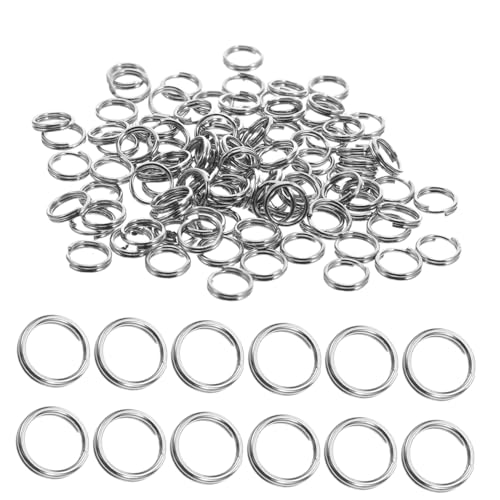 ARTIBETTER 500 Stück Edelstahl Schlüsselringe Doppelschicht Wetterfest und Bruchfest Stabile Verbindung für DIY Schlüsselanhänger Auto Büroanhänger Vielseitig Einsetzbar ARTIBETTER 500 Stück Edelstahl Schlüsselringe Doppelschicht Wetterfest und Bruchfest Stabile Verbindung für DIY Schlüsselanhänger Auto Büroanhänger Vielseitig Einsetzbar von Artibetter