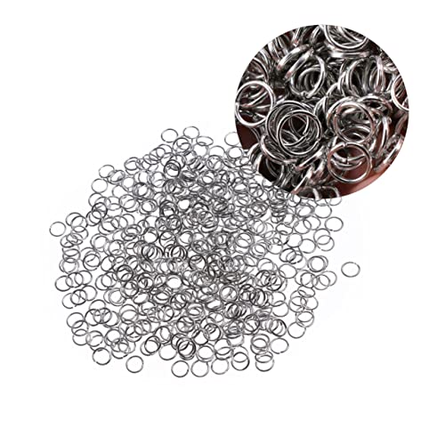 ARTIBETTER 500 Stück Geschlossene Biegeringe Silber für Schmuckherstellung für Armbänder und Bastelprojekte ARTIBETTER 500 Stück Geschlossene Biegeringe Silber für Schmuckherstellung für Armbänder und Bastelprojekte von Artibetter
