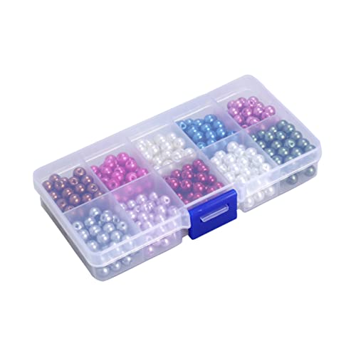 ARTIBETTER 500 Stück Runde Glasperlen Mix Bunte Perlen für Schmuckherstellung DIY Armbänder Halsketten Bastelperlen Set Langlebig Vielseitig ARTIBETTER 500 Stück Runde Glasperlen Mix Bunte Perlen für Schmuckherstellung DIY Armbänder Halsketten Bastelperlen Set Langlebig Vielseitig von Artibetter