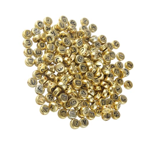 ARTIBETTER 500Stücke Acrylbuchstabenperlen DIY Bastelzubehör für Armbänder und Schmuck Sicken Kits für Projekte und ARTIBETTER 500Stücke Acrylbuchstabenperlen DIY Bastelzubehör für Armbänder und Schmuck Sicken Kits für Projekte und von Artibetter