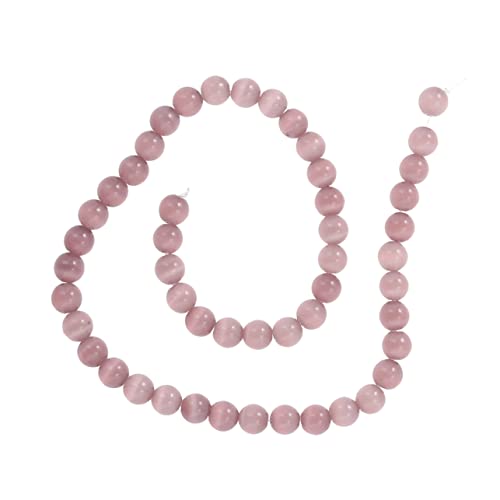 ARTIBETTER 50Stück Katzenauge Edelstein Perlen Für Armbänder Und Schmuckherstellung Runde Natürliche Steine Zartem Lila Für DIY Schmuckprojekte Und Dekoration ARTIBETTER 50Stück Katzenauge Edelstein Perlen Für Armbänder Und Schmuckherstellung Runde Natürliche Steine Zartem Lila Für DIY Schmuckprojekte Und Dekoration von Artibetter