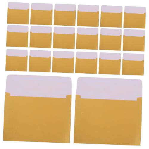 ARTIBETTER 50Stücke Selbstklebende Goldmetallic Umschläge Elegante Einladungskarten im Western Stil Schnelle Selbstversiegelung für Grußkarten und Besondere Anlässe von Artibetter