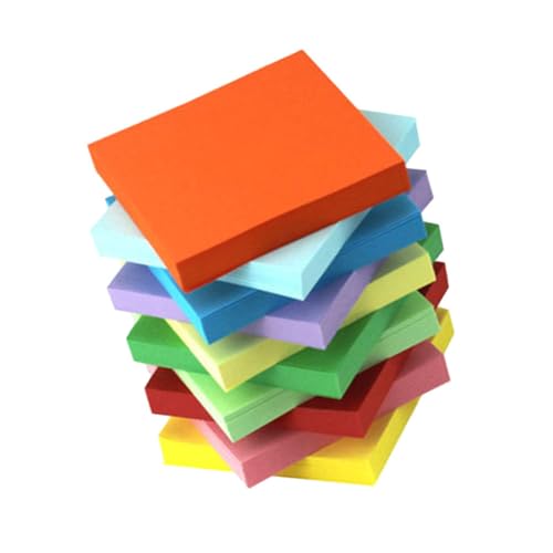 ARTIBETTER 5200 Stück Faltpapier Buntes Diy Bastelpapier für Kindergarten und Schulprojekte Packung von Artibetter